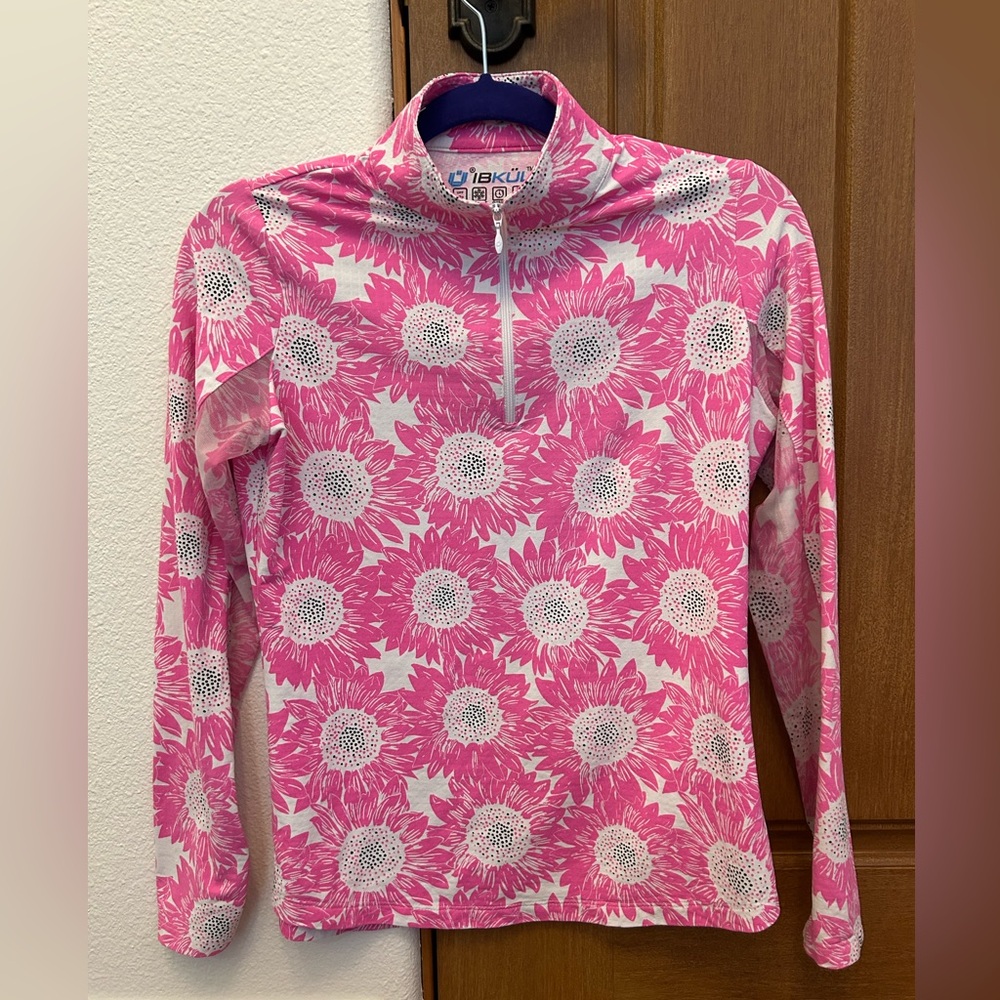 Ibkul long sleeve quarter zip